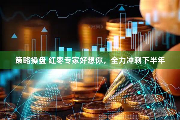 策略操盘 红枣专家好想你，全力冲刺下半年